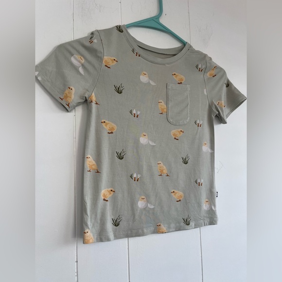 Kyte Baby Crew Neck Tee Retired Aloe Chick Size 6 - Picture 5 of 11